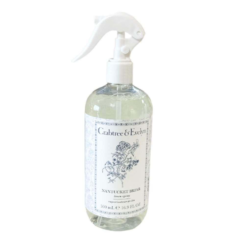 NEW VHTF Crabtree & Evelyn NANTUCKET BRIAR Linen Spray 16.9 Fl Oz